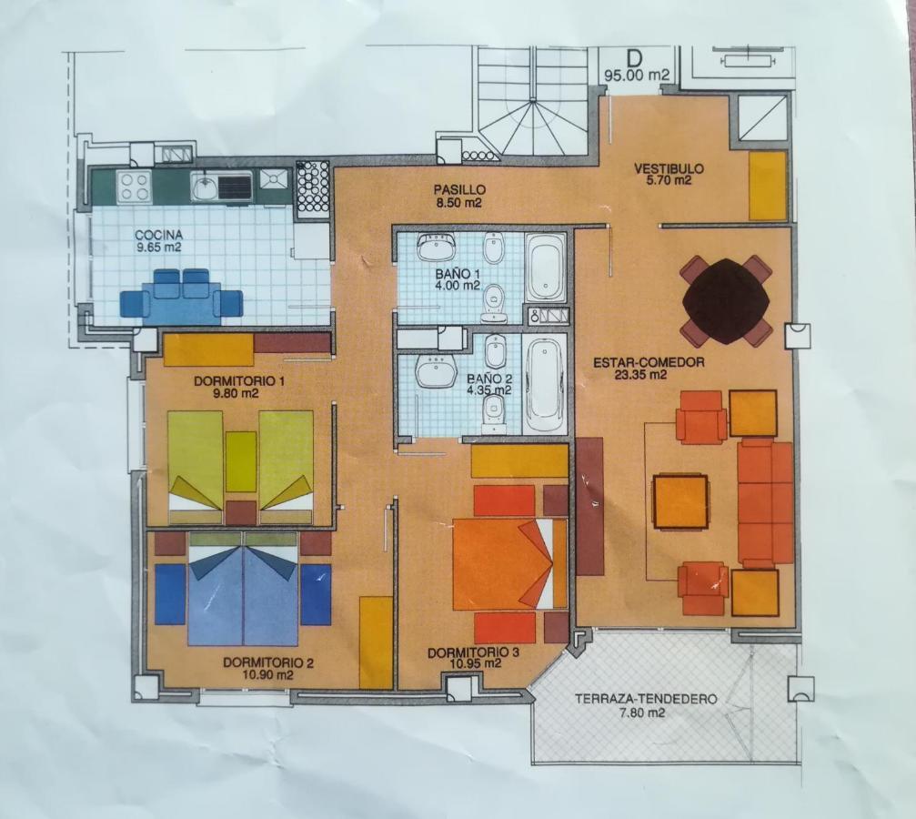 La Terraza De Zahara Apartman Pamplona Kültér fotó